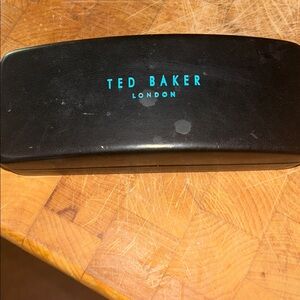 Black and Blue Eyeglass Case